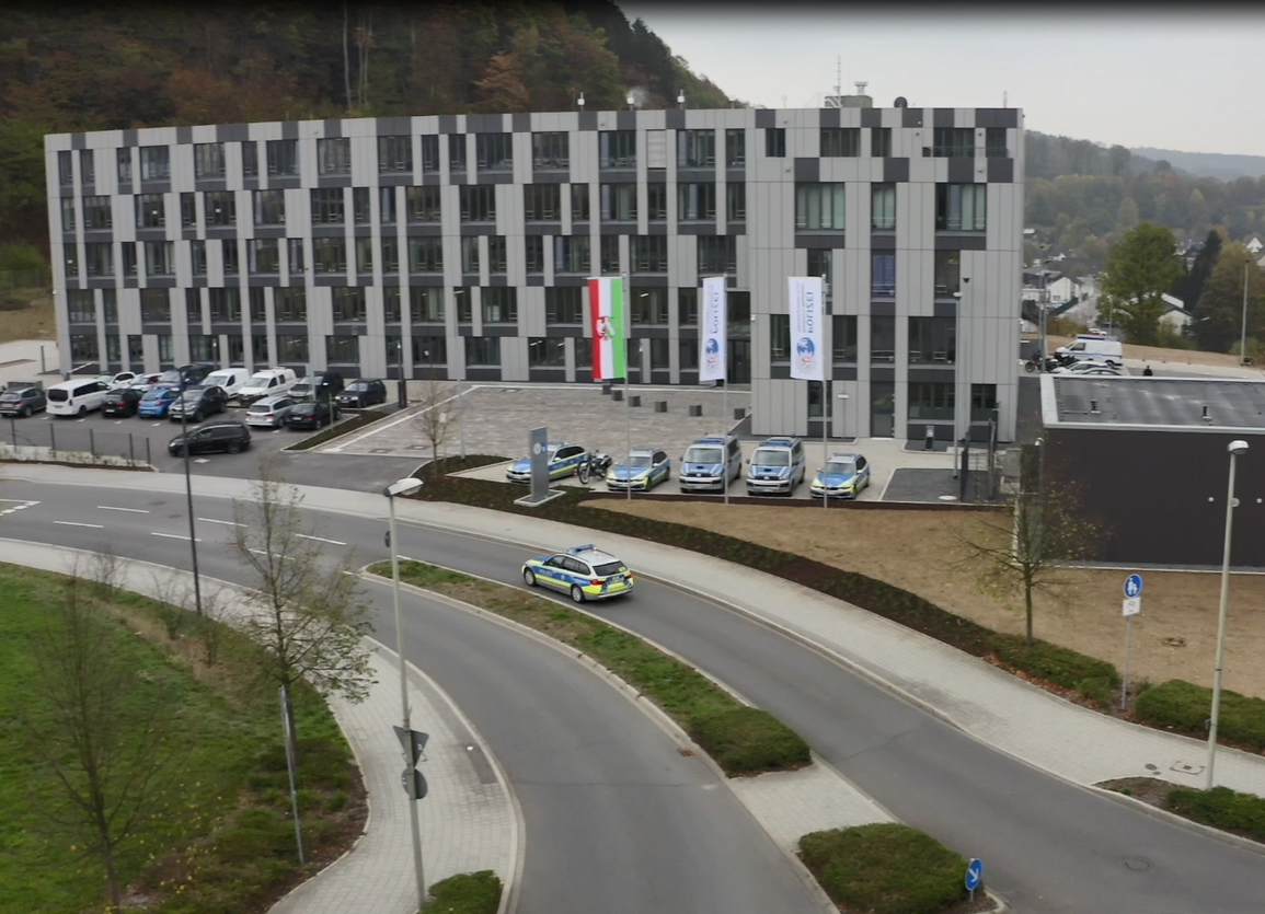 Neues Polizeigebäude in Gummersbach