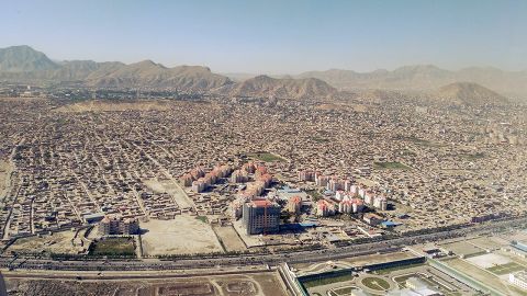 Kabul aus der Luft