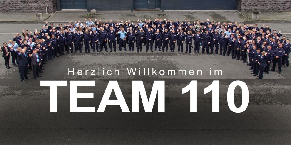 Das Polizeipräsidium Bochum begrüßt den Neuzugang 2023